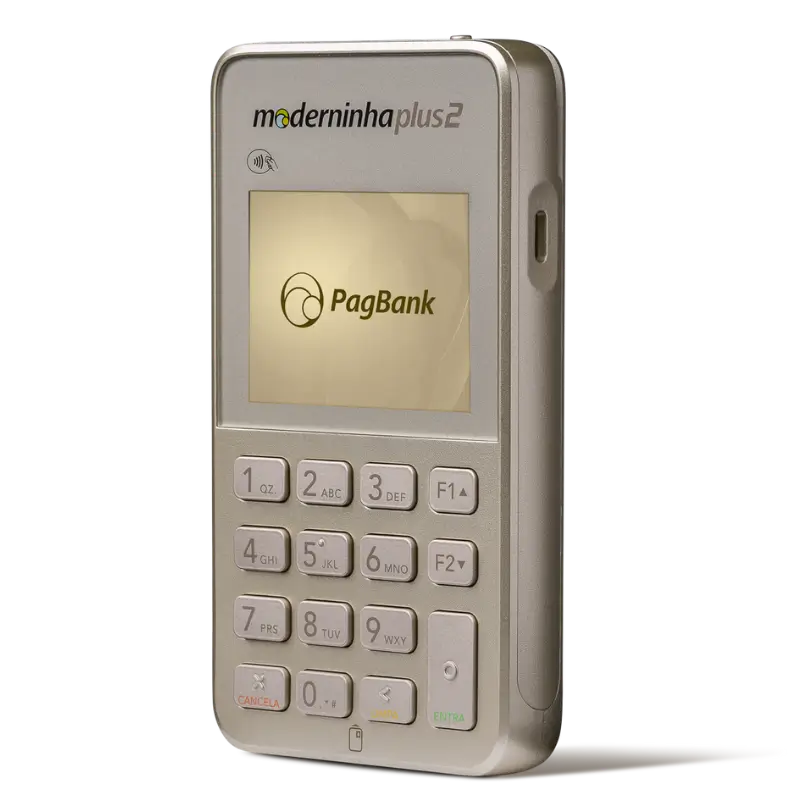 Moderninha Plus 2 PagBank com frete grátis e Pix com taxa zero